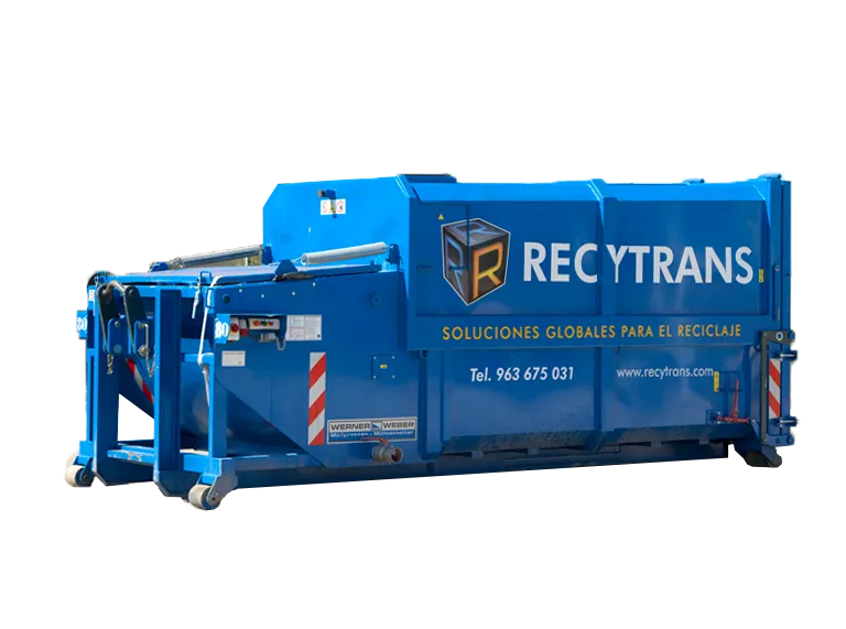 Compactador Pendular. Compactadores de residuos. Recytrans