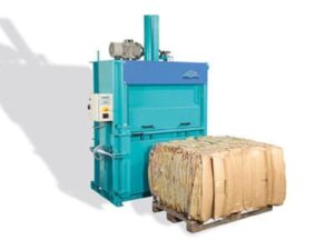 Prensa vertical de cartón